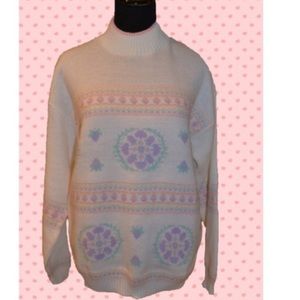 Vintage 90's kawaii sweater size L